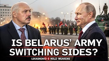 Is Belarus’ Army Switching Sides? Lukashenko’s Hold Weakens! |Global conflict news