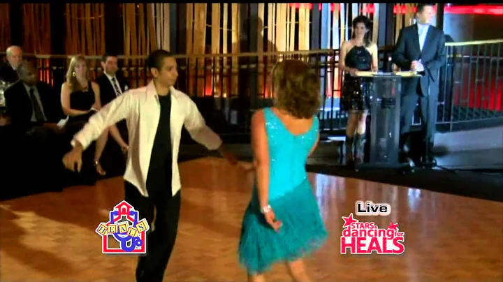 Stars Dancing for HEALS 2013 - Regina Underwood an...