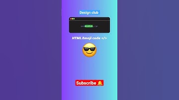 Html emoji code creativity #css
