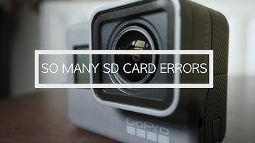 SO MANY SD CARD ERRORS