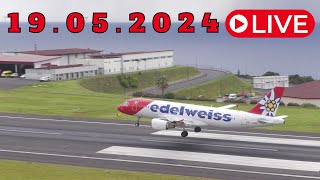 LIVE ACTION From Madeira Island Airport 19.05.2024