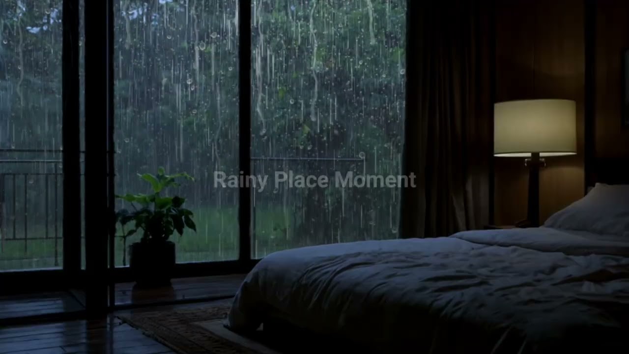 Звуки дождя, которые медленно погружают вас в сон – ASMR Night Calm