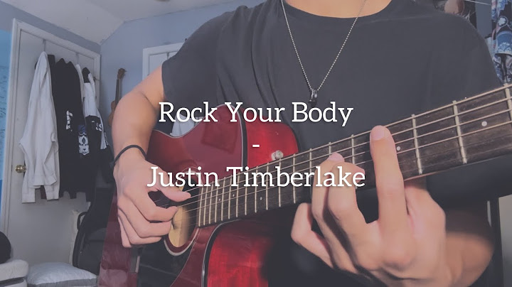 Rock Your Body Acoustic version - Acoustic performance video thumbnail