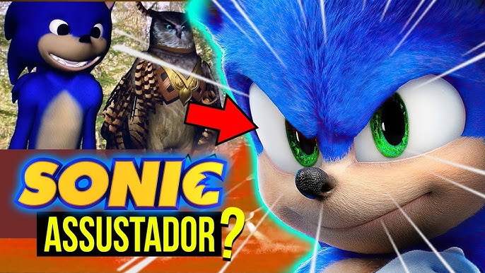 SONIC O FILME Fofo Sonic Trailer Português DOBRADO (Novo, 2020