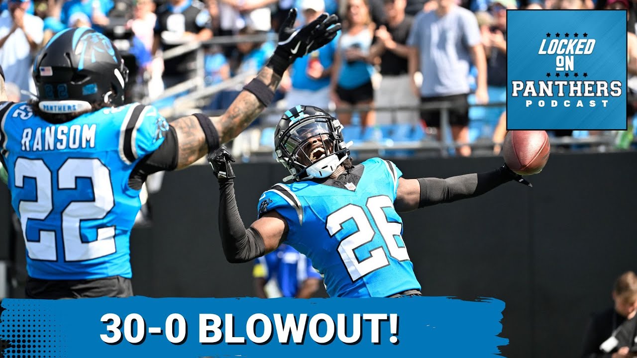 REACTION: Carolina Panthers DOMINATE the Atlanta Falcons in 30-0 win