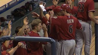 ARI@MIL: D-backs hit four straight homers