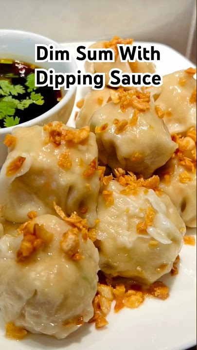 Dim Sum With Dipping Sauce🤩 Authentic Thai Dipping Sauce That You Want To Try! ขนมจีบต้ม ไม่ง้อซึ้ง