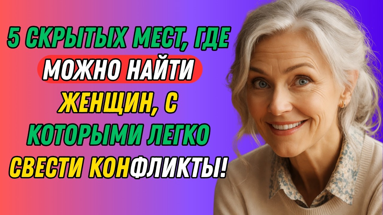 5 мест, где можно познакомиться с хорошими женщинами после 60.