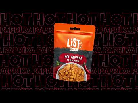 List Flavours - Hot Paprika Soslu Mısır