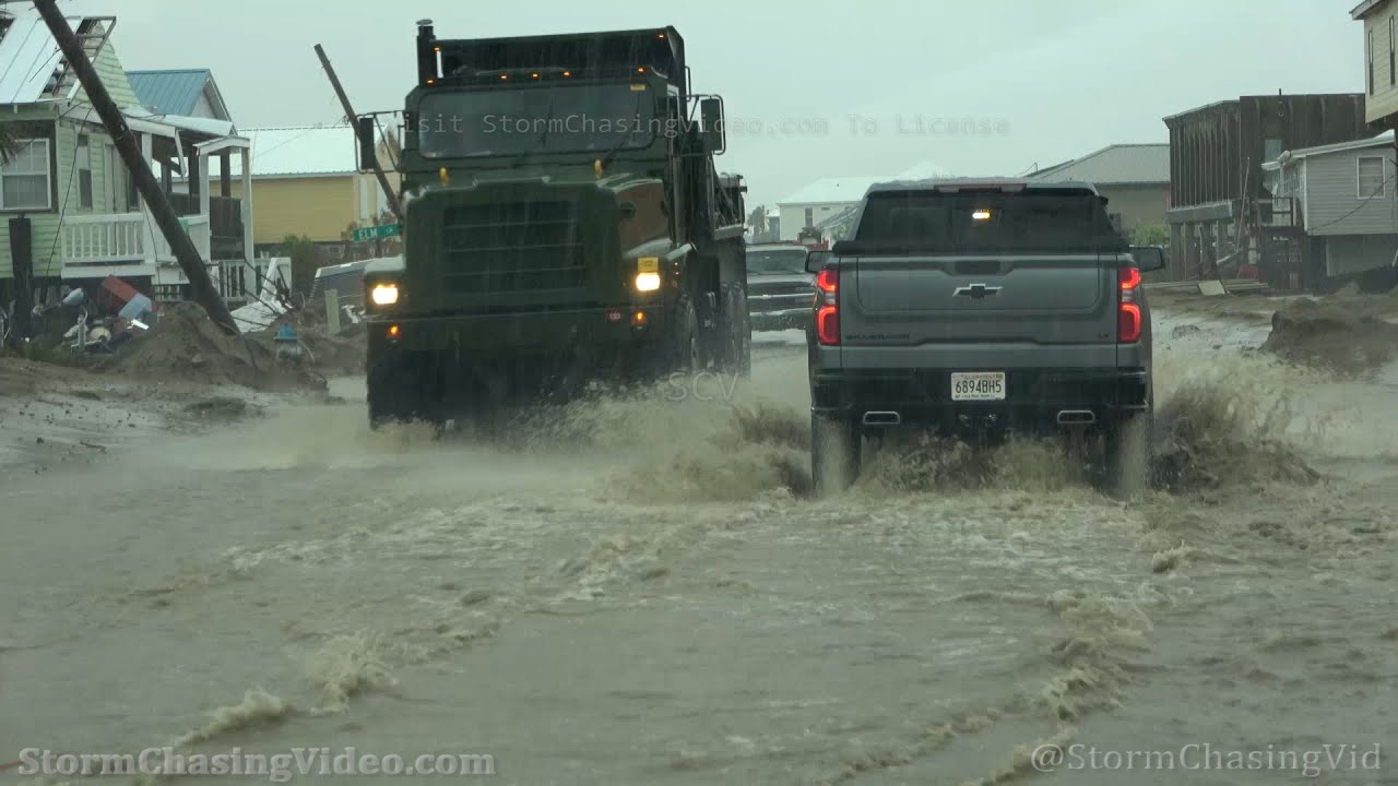 Flash Flooding From Nicholas Hampers Grand Isle, LA Recovery From Ida