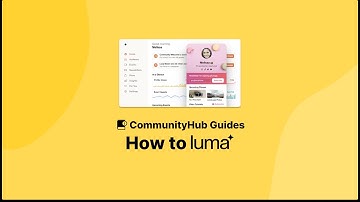 How to use Lu.ma to manage your community events
