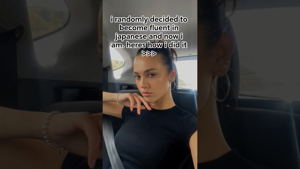 i decided to become fluent in japanese 