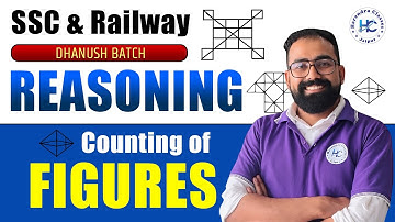 SSC & Railways Exam | Dhanush Batch | Reasoning Counting of Figures | Class 01 | Demo Class