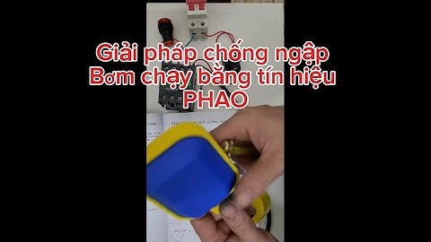 Cách Đấu phao điều khiển  bơm chống ngập mùa mưa siêu dễ  ai cũng làm được
