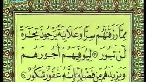 سورة فاطر   الشيخ علي جابر رحمه الله
