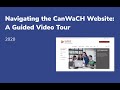 Canwach website guided tour