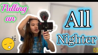 Pulling an all nighter 一晩中、起きてみた結果  || NewYork Tibetan Youtuber  | vlog #5【字幕付き】