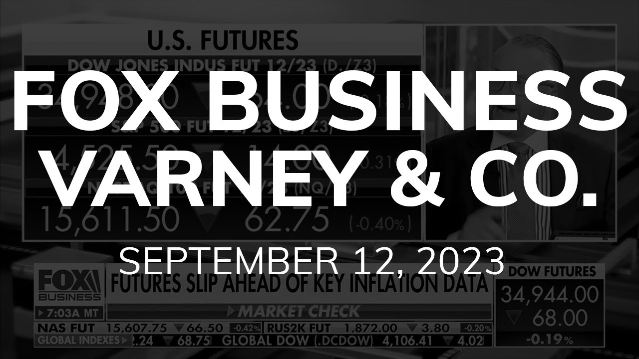 David L. Bahnsen on Fox Business' VARNEY & Co. - Co-hosting for the ...