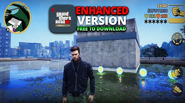 GTA 3 The Definitive Edition : Mobile 4k Ultra Graphics Mod ( GFX ) 🔥 with save game