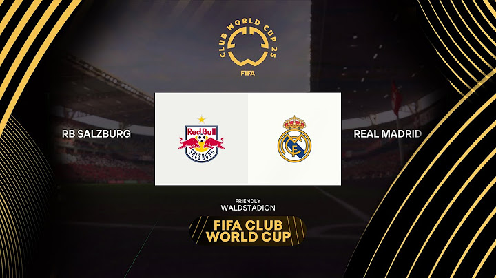 Salzburg vs Real Madrid - FIFA Club World Cup - 26th June 2025 Full Match 4K - FC 25