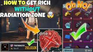 How To Get RICH Without RADIATION Zone In Metro Royale Chapter 17 😱 How Get RICH in Metro Royale ✅