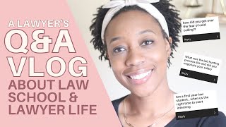 Q&A WITH A LAWYER | Answering your questions about LAW SCHOOL & LAWYER LIFE by The Aspiring Boss 1,578 views 1 year ago 17 minutes