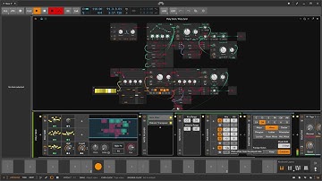 Some Chords - Ambient Grid Performance - Bitwig Studio #Gridnik
