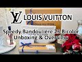 Louis Vuitton Speedy Bandouliere 25 Bicolor Unboxing