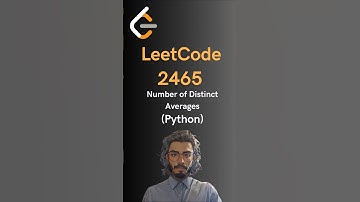 LeetCode#2465 Number of Distinct Averages - Python