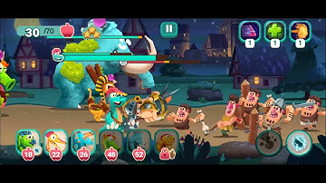 Island 27-2 Dino Bash Travel Thru Time Gameplay Walkthrough