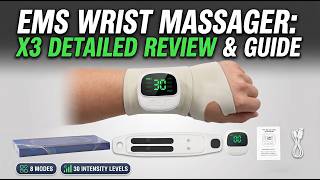 Say Goodbye to Wrist & Joint Pain! ⚡ X3 EMS Wrist Massager Review & Guide screenshot 5