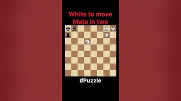 Mate in two || #chess #puzzle #chessshorts #gaming #chesspuzzle #chessgame