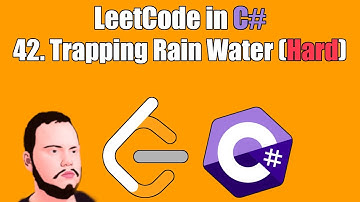 LeetCode in C# | 42. Trapping Rain Water