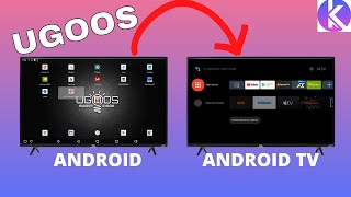 Passer sa box Android UGOOS à ANDROID TV en 1 clic screenshot 4