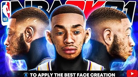 *NEW* BEST DRIPPY FACE CREATION TUTORIAL in NBA 2K21! LOOK LIKE A COMP PLAYER  NBA 2K21!