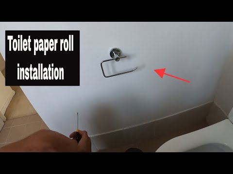 Video: Stensko Držalo Za Toaletni Papir Iz Kovine: Lastnosti In Prednosti Kromiranega Držala Za Papir
