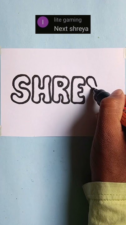 How To Write Shreya In Double Letters viral trending shortvideo how-to-write-shreya-in-double-letters-viral-trending-shortvideo