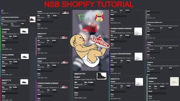 NSB SHOPIFY SETUP TUTORIAL!! THIS METHOD SHREDS SHOPIFY!!