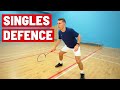 How To Defend In Singles - Badminton Tutorial