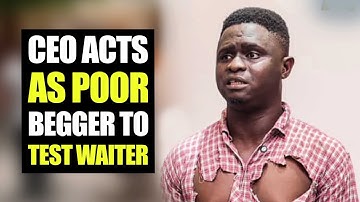 Ceo Acts As Poor Begger To Test Waiter, Great Lessons | Moci Family