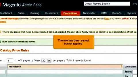 How to setup special promotions in Magento Commerce