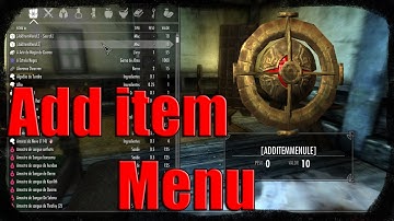 Skyrim LE/SE - Mod Add Item Menu / Ultimate Mod Explorer