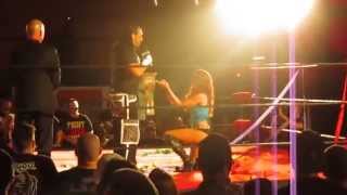 Matt Hardy Gives Maria Kanellis His Godly Blessing And Belt At Hopkins, Mn Roh
