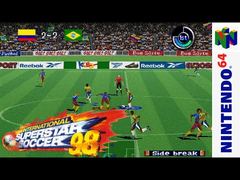 International Superstar Soccer 98 - Nintendo 64 - Todos os scenarios com legendas.