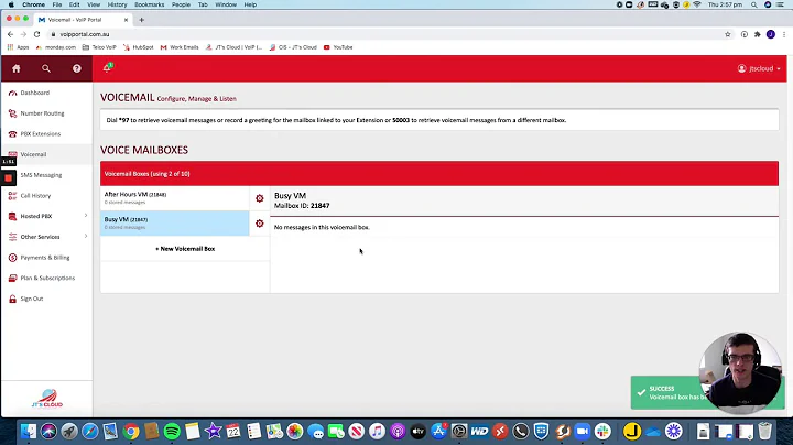 How to Setup & Edit a Voicemail Box - JTs Cloud VoIP Portal