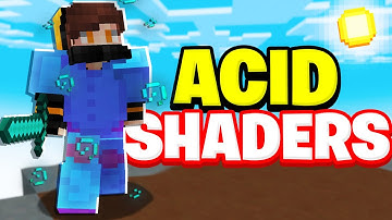 Hypixel Bedwars, but with ACID SHADERS...
