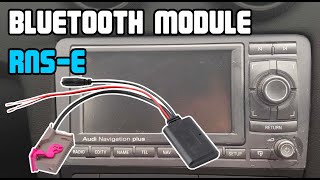 RNS-E Bluetooth Media Handsfree Module - How to Install