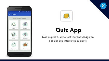 Quiz App - Xamarin Android (ALL YOU NEED TO KNOW !!!)