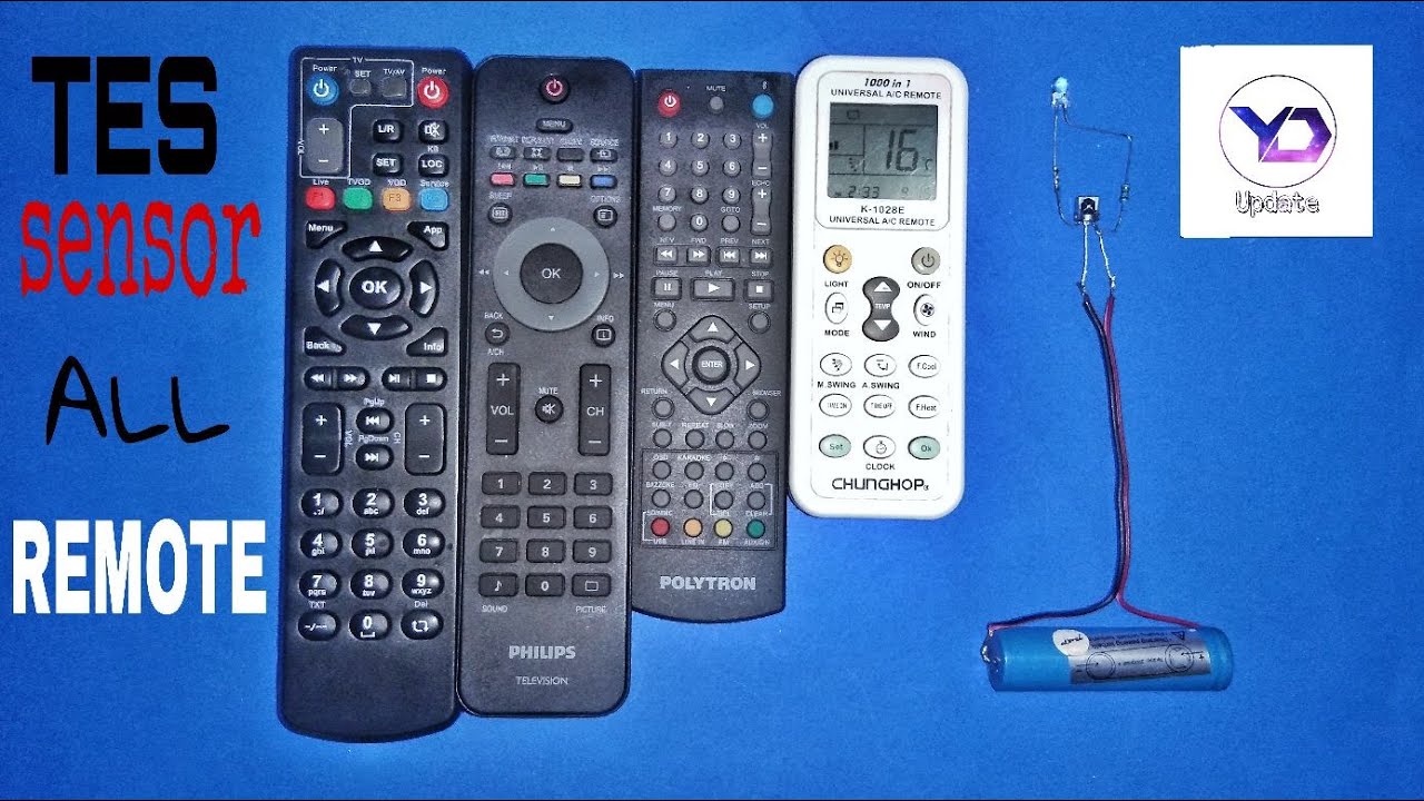 Remote Control Tes Cara membuat alat TES REMOTE | YD update - YouTube