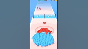 Crowd Runner3D LVL 11 to LVL 20 Part 9 Gameplay FUNGAME #shorts #CrowdRunner3D #fungames #viralvideo